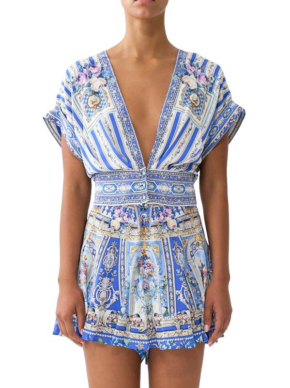 رومبير بأزرار على الخصر