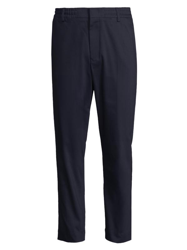 بنطال بيكر من القطن المخلوط بقصّة ضيقة