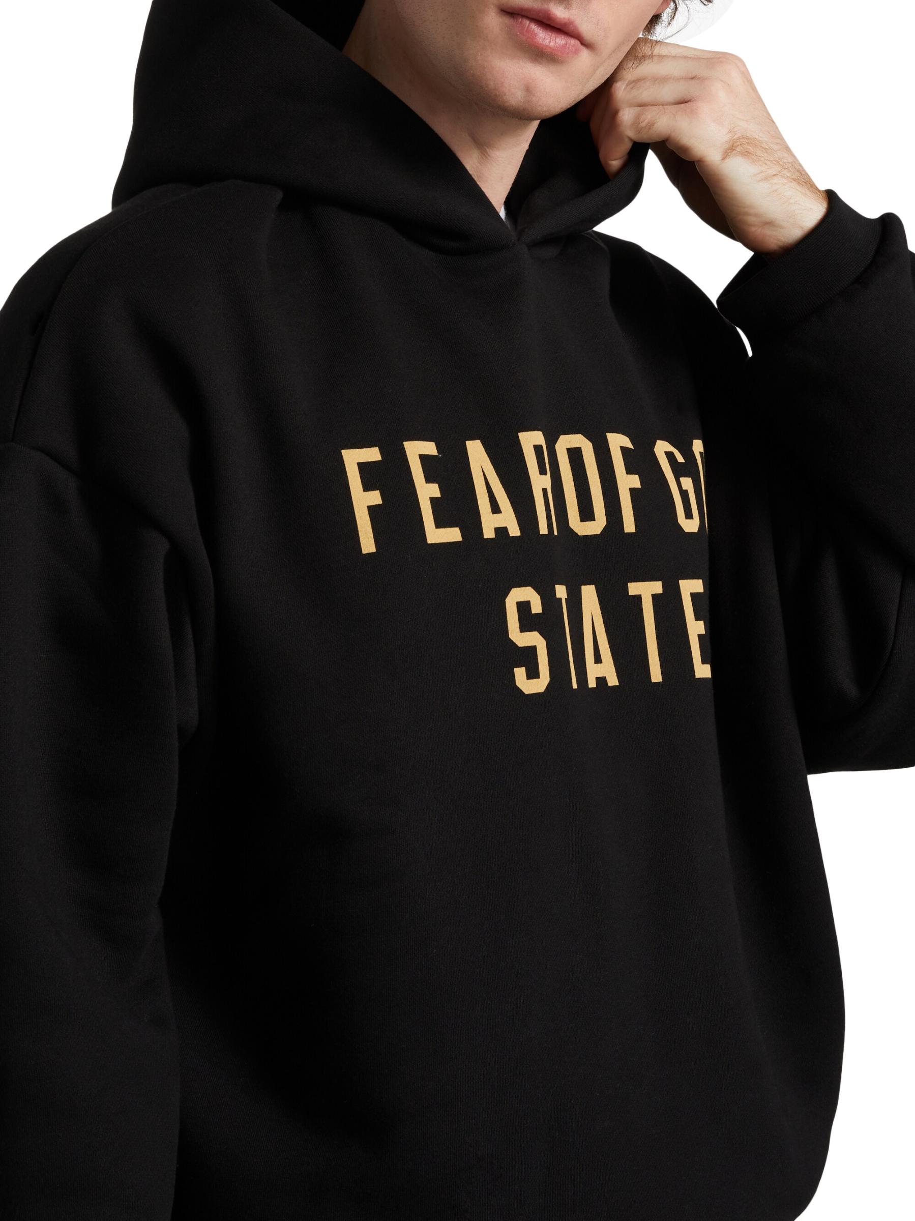 FEAR OF GOD☆Eternal バックロゴ コットン フリース パーカー Fear of God - エターナル フリース パーカー | HBX - ハイプ