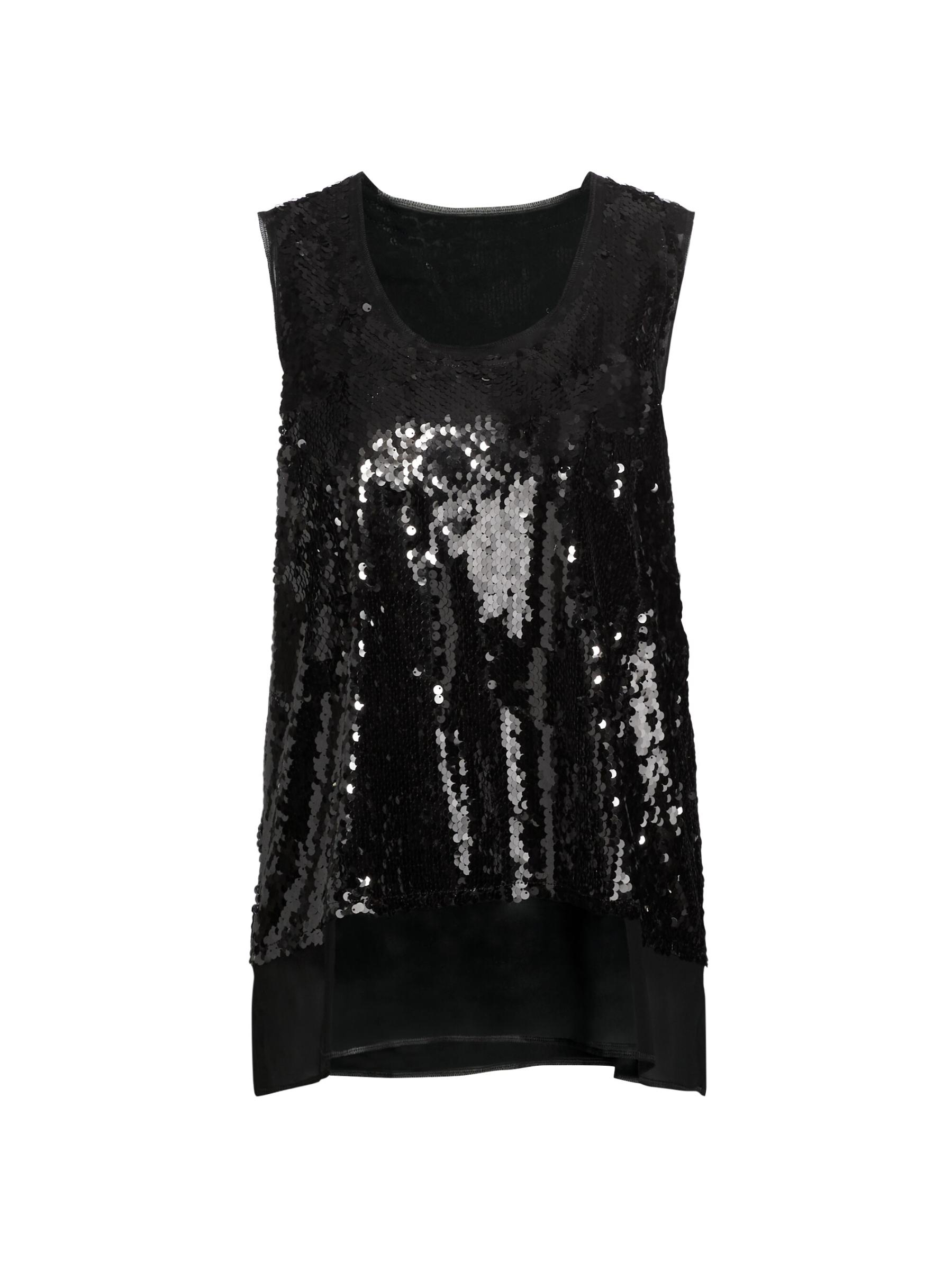 BLACK COMME des GARCONS 24SSスパンコールタンクトップ Comme des Garçons - スパンコール・タンクトップ をオンライン