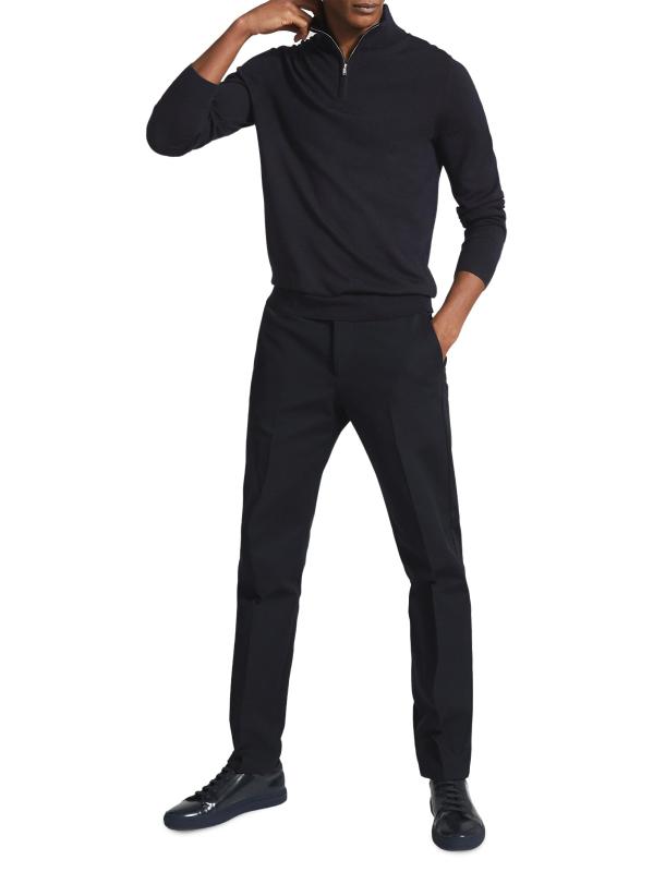 #5: بلوفر من الصوف بنصف سحّاب من Blackhall - بلاك هول نيفي