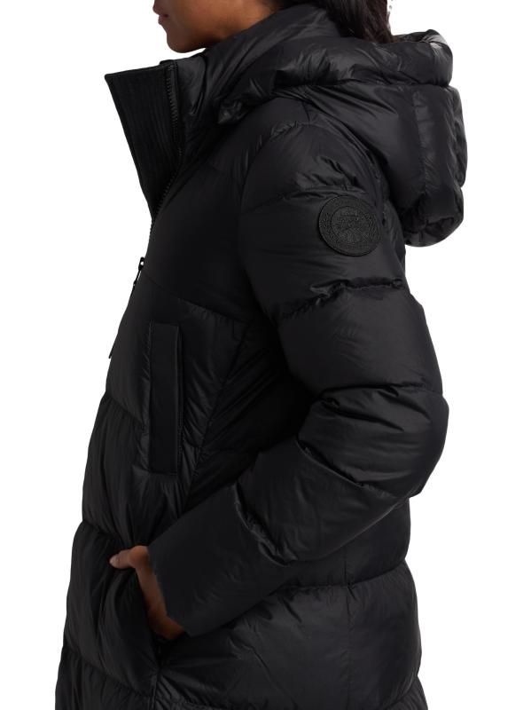 #6: معطف ميستيك بافر - أسود أسود