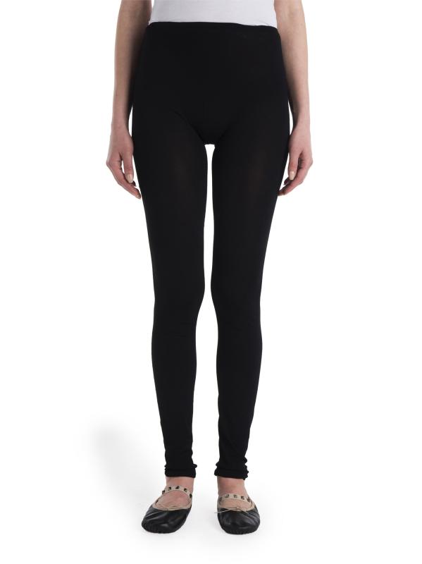 بنطال ضيق محبوك بلون موحد