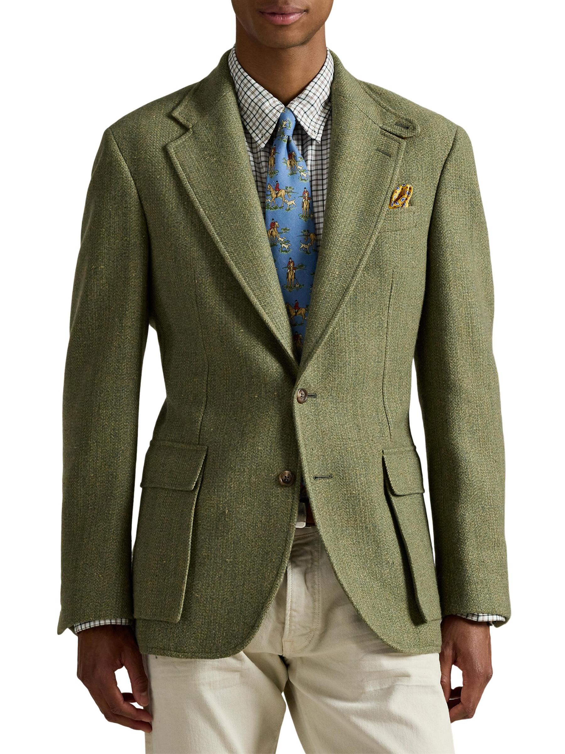 Shop Polo Ralph Lauren - The RL67 Textured Tweed Jacket