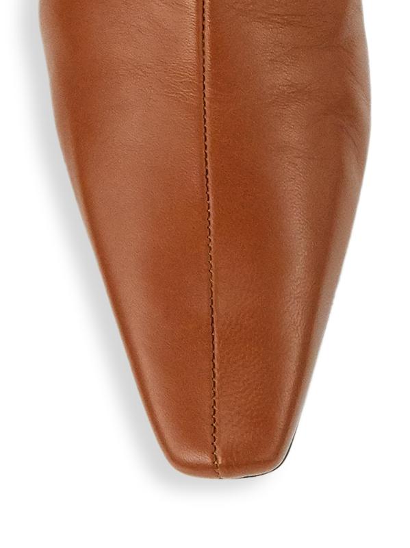 #4: بوت للكاحل من الجلد Wally - أسمر