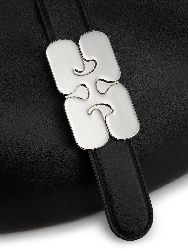 #5: حقيبة هوبو بشعار كات - أسود