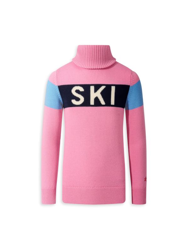 سترة تزلج بياقة عالية للأطفال والصغار