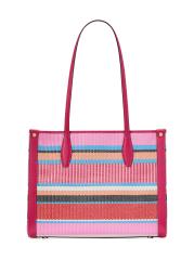Kate Spade New York - マーケット・ストライプ編みストロー