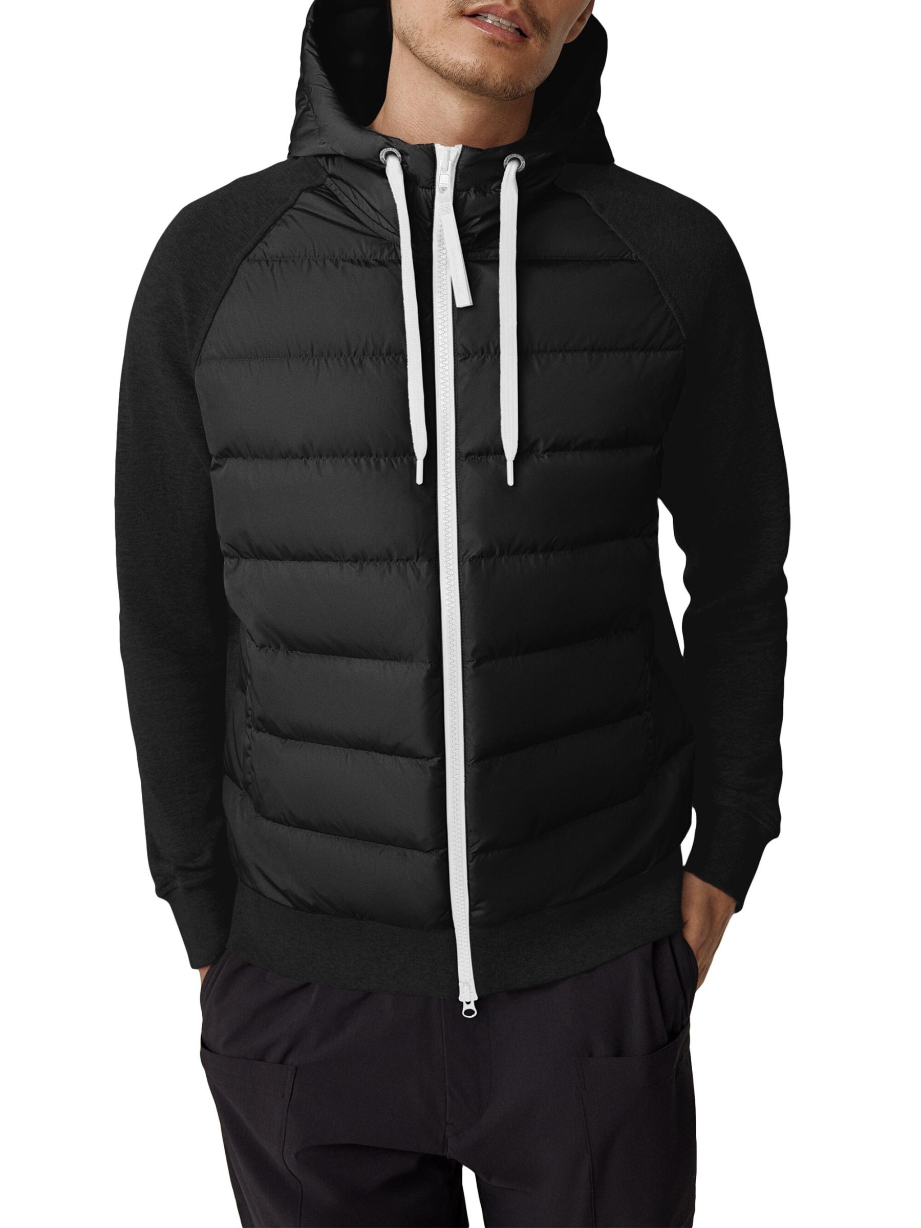  ＊HyBridge Huron Full Zip Hoody＊フーディxダウン HyBridge Huron Full Zip Hoody Black Label＊フーディxダウン