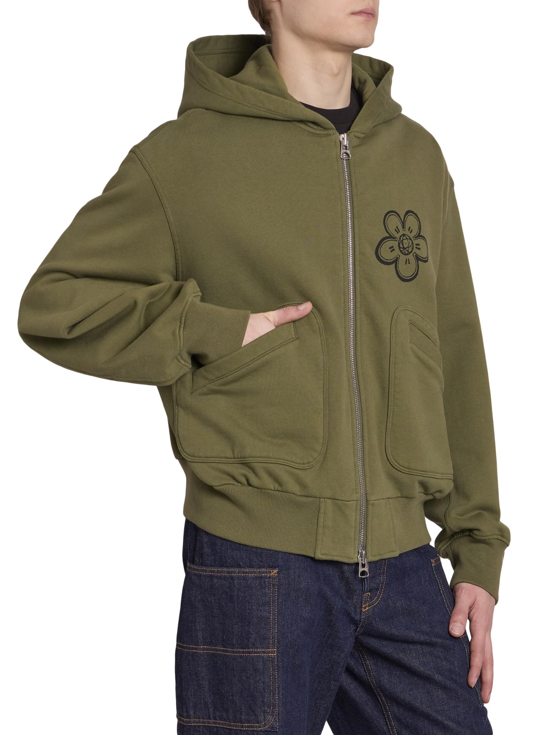 Shop KENZO - Futura Boxy Full-Zip Hoodie | Saks Fifth Avenue
