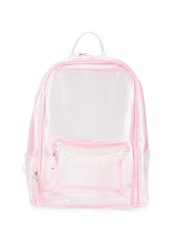 Girl
s Translucent Glitter Backpack