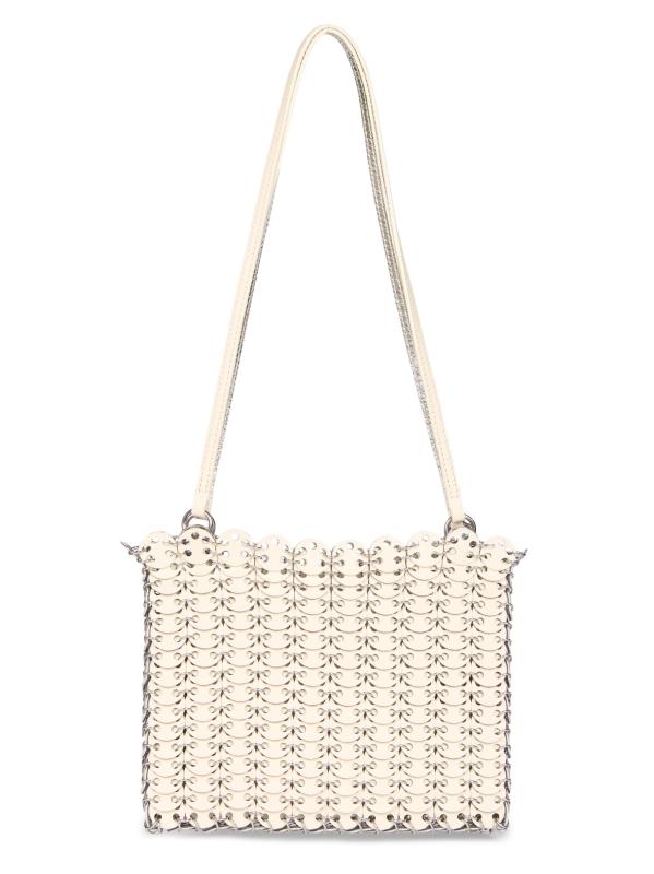 حقيبة الكتف Sac A الرئيسية المصنوعة من الجلد والفولاذ