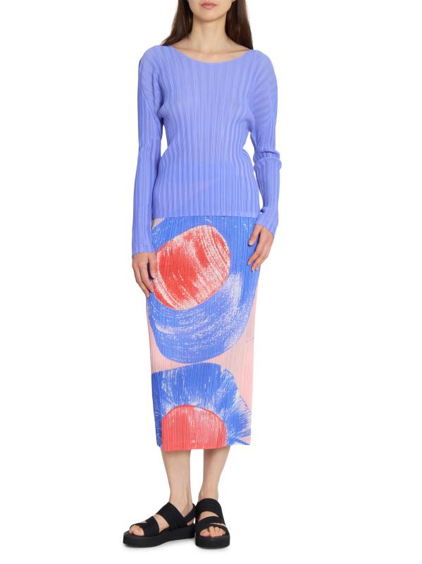 PLEATSPLEASE：リブトップス RIB PLEATS BASICS – isseymiyake.com