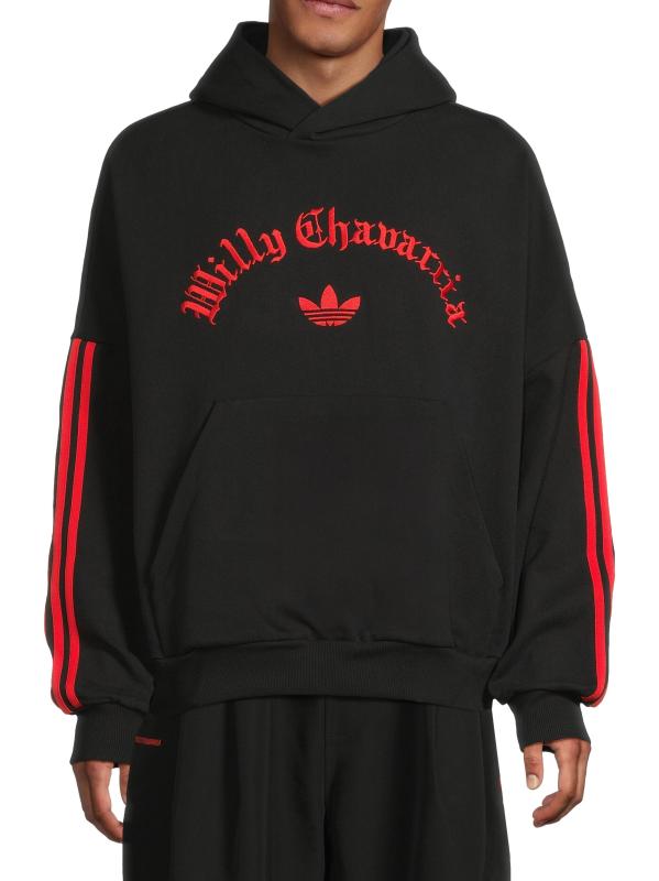 Shop adidas - adidas x Willy Chavarria Cotton Hoodie | Saks