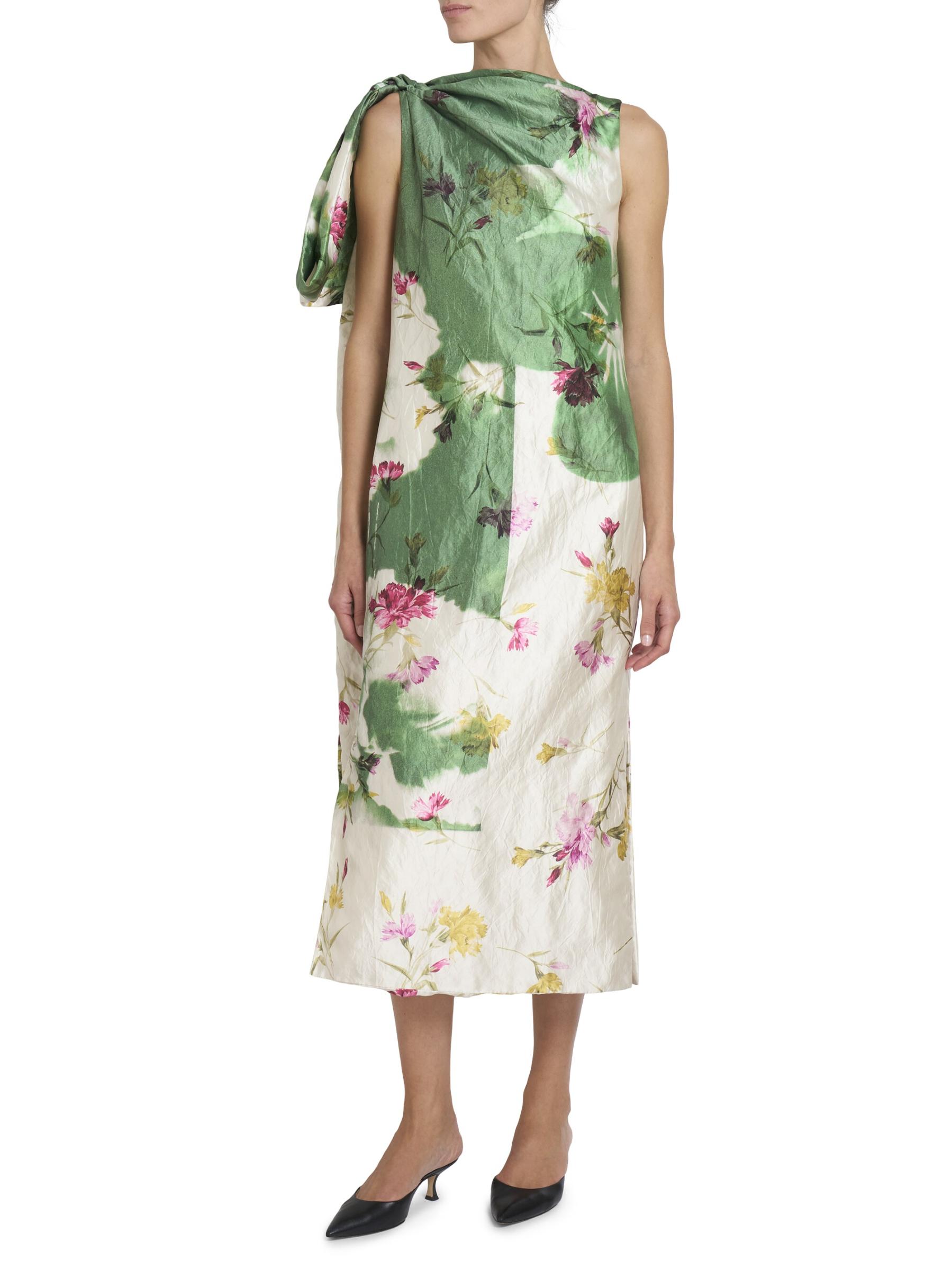 ■ERDEM (アーデム) フローラル ラッフル カクテル ドレス Erdem - フローラルドレープカクテルドレス をオンライン購入