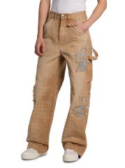 Shop Amiri - Denim Repair Work Pants | Saks Fifth Avenue Bahrain