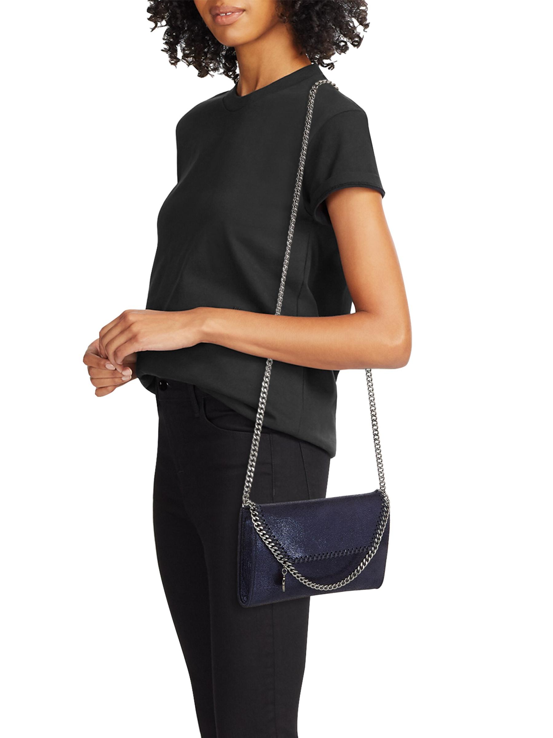Shop Stella McCartney - Mini Falabella Top Handle Bag | Saks