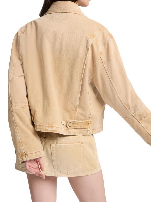 #5: جاكيت قطن لملابس العمل - رمل