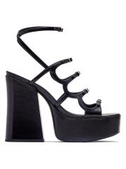 Shop Marc Jacobs - Kiki Leather Platform Pump Sandals | Saks