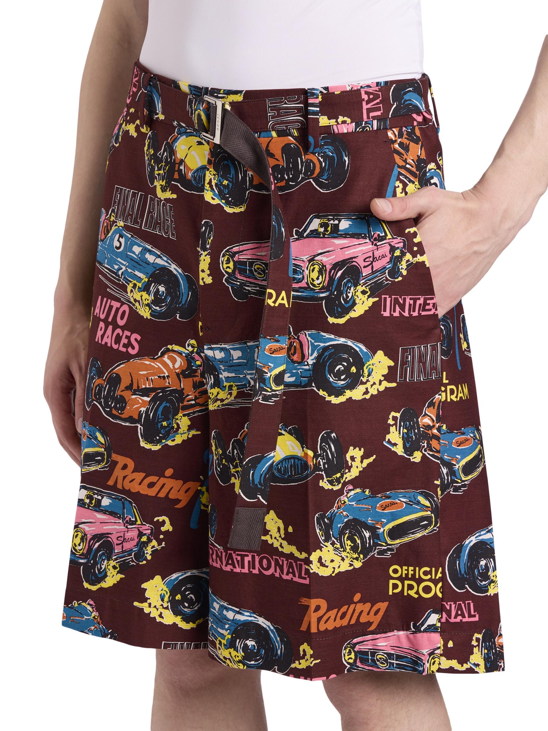 新品　　サカイsacai カットワークレース　パンツ 楽天市場】【中古】sacai24SS FLORAL SHORTS ショートパンツ 24
