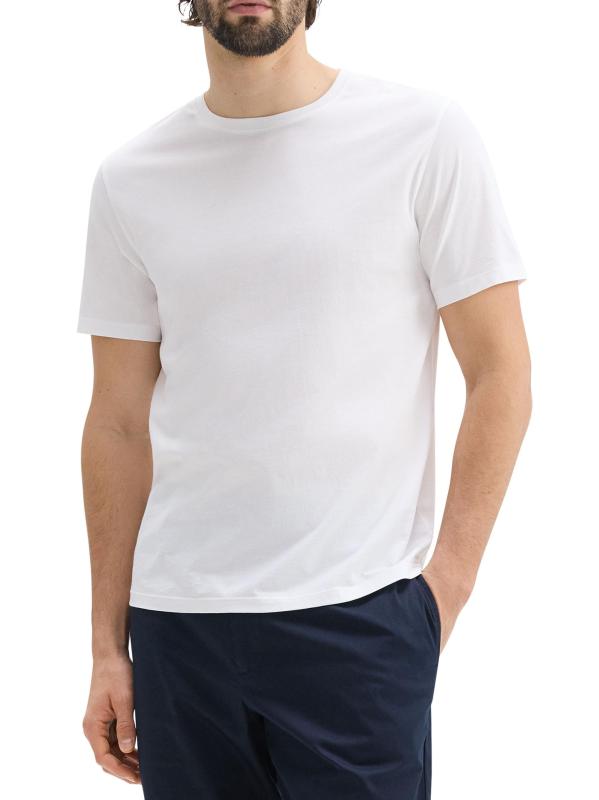 #2: تي شيرت قطني دقيق - أبيض