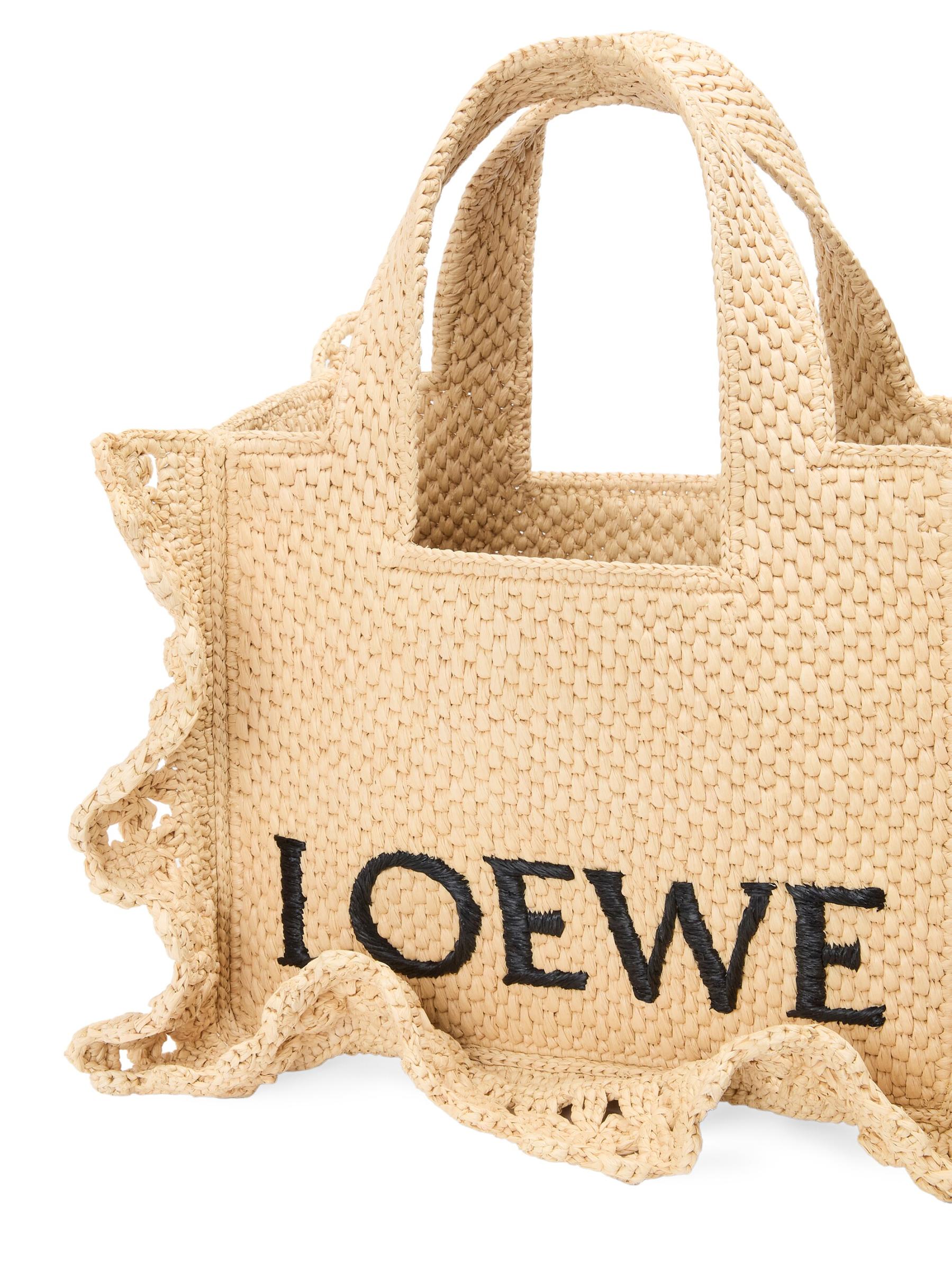 Loewe - ロエベ×ポーラ イビサフォント ラフィア トートバッグ