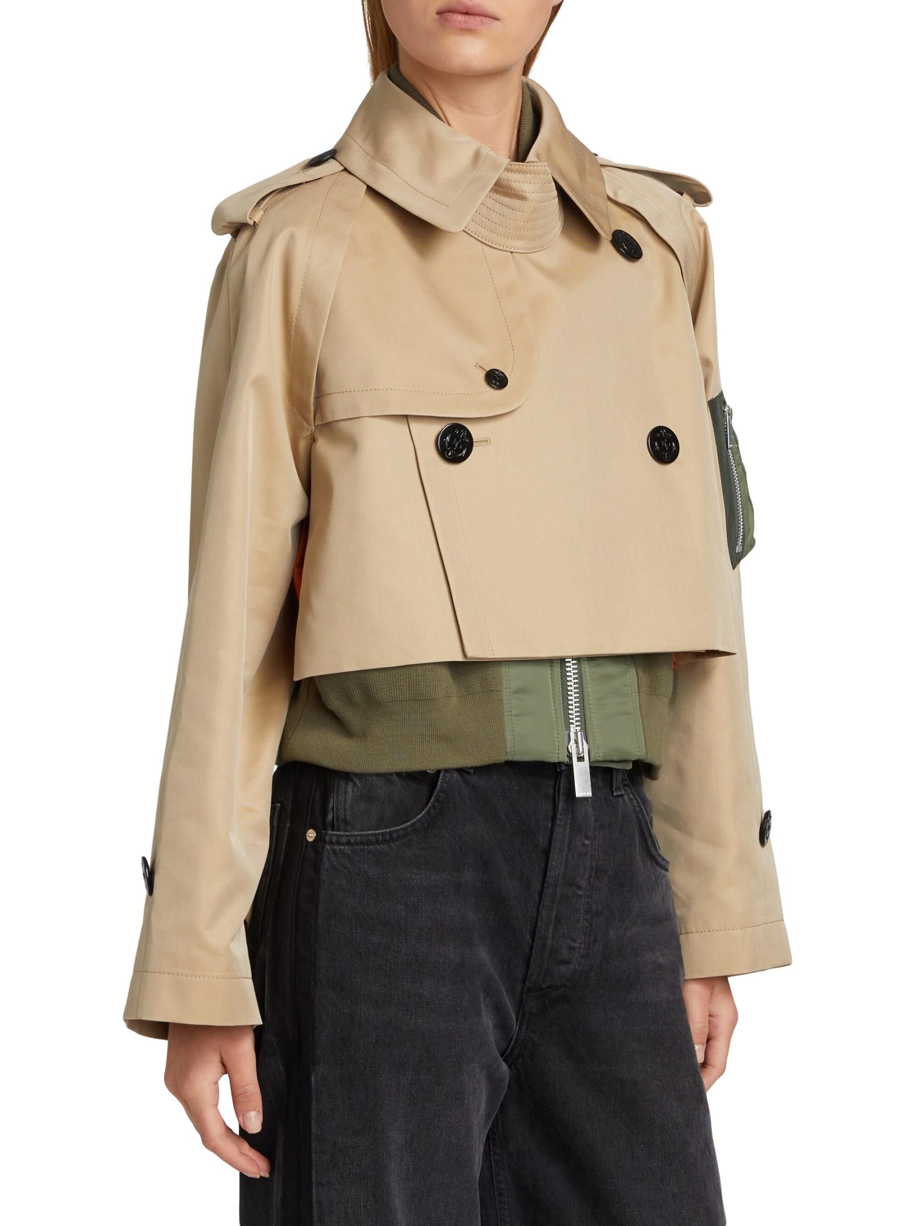 ジャケット・アウター Trench Style Blouson Yohji Yamamoto POUR HOMME Trench Style Blouson （Black