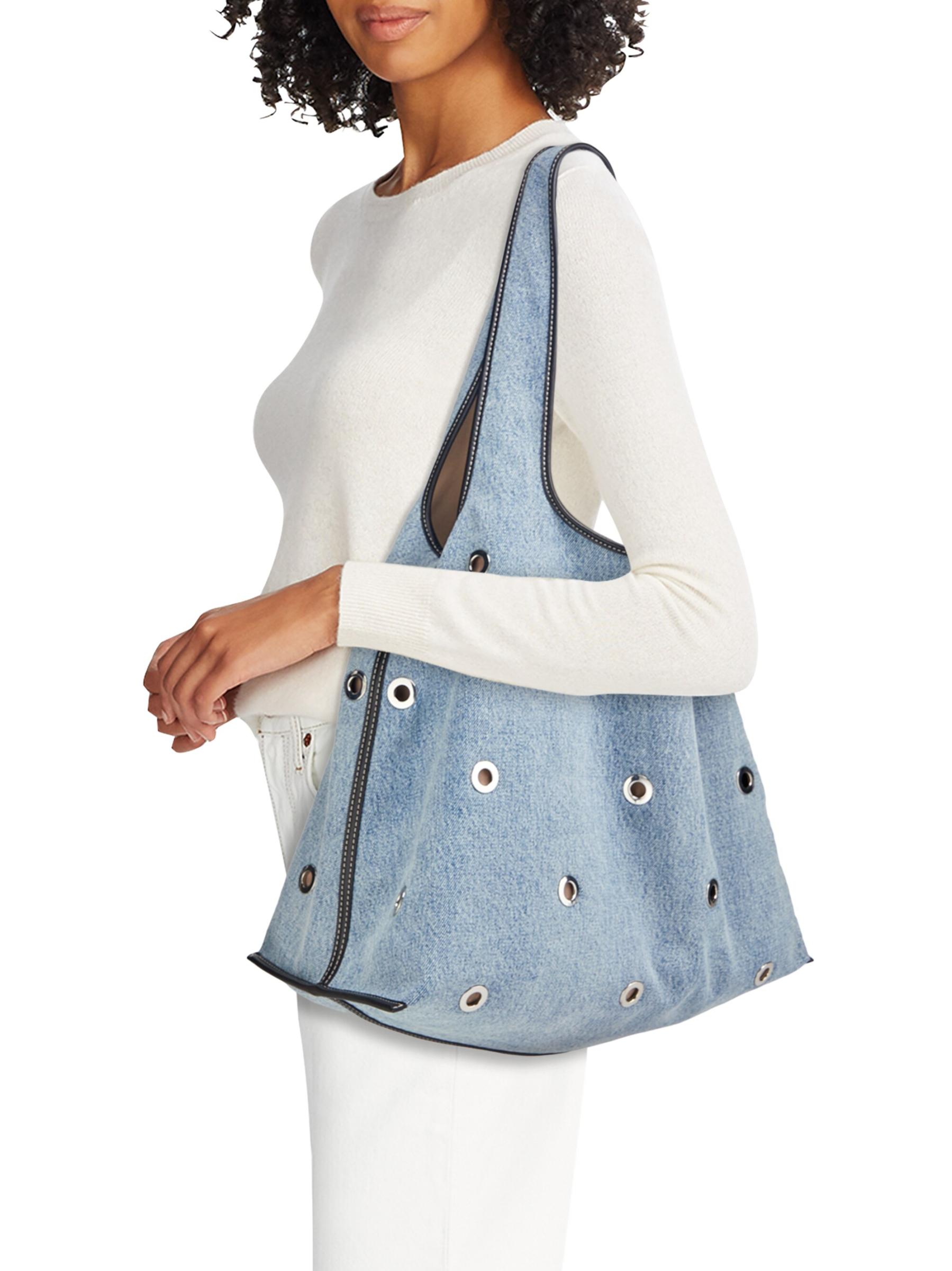 Shop 3.1 Phillip Lim - Market Studded Denim Tote Bag | Saks