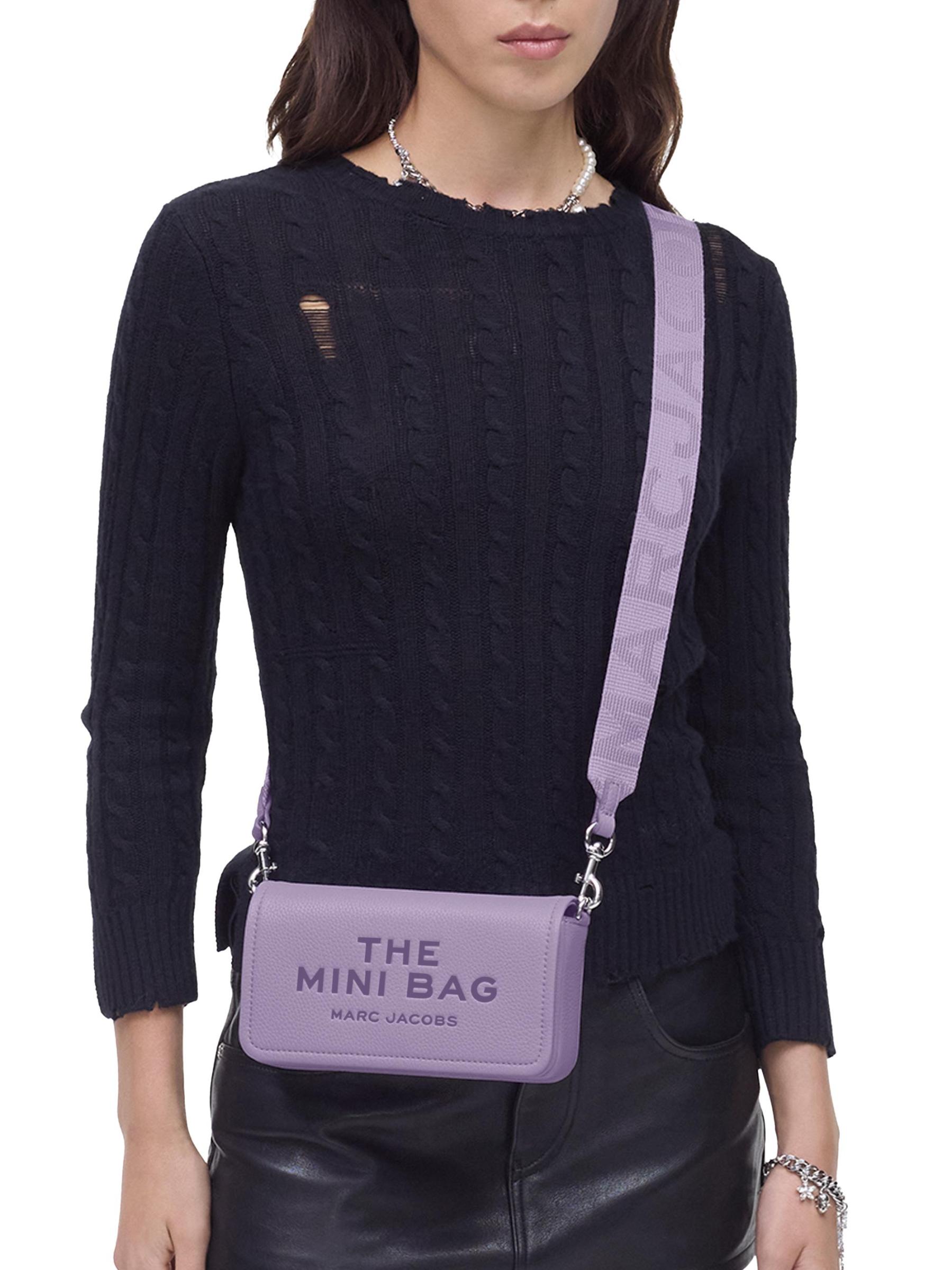 ショルダーバッグ・ポシェット MARC JACOBS 'The Leather Mini Bag' crossbody bag Shop Marc Jacobs - The Mini Bag | Saks Fifth Avenue Canada