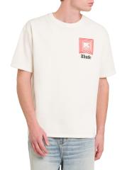 Rhude - シェブロン・ロゴ・リピートTシャツ をオンライン購入