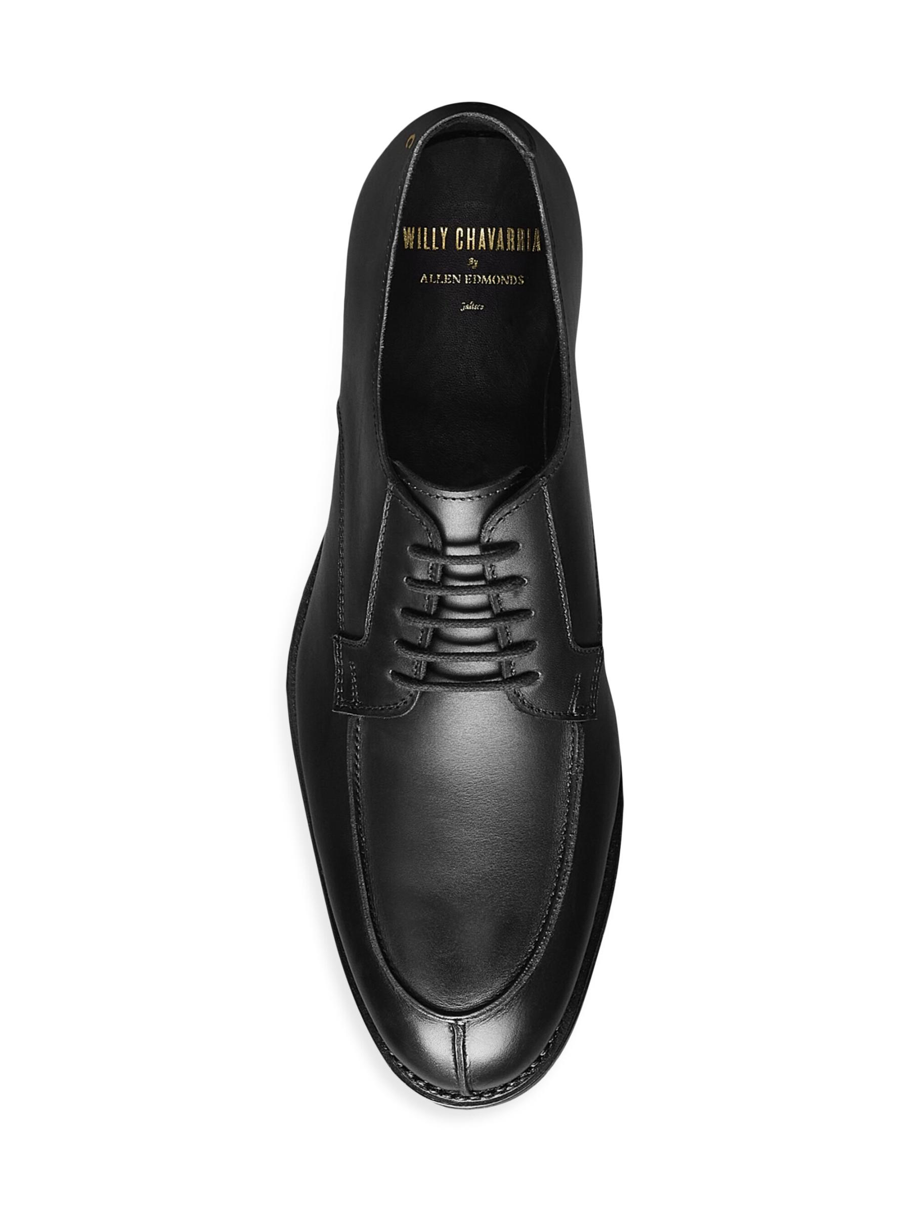 【関税込み】WILLY CHAVARRIA ブラック 'The Jalisco' ダービー Allen Edmonds - ウィリー・チャバリア×アレン・エドモンズ