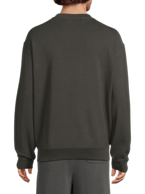 #4: سويت شيرت يومي من القطن والكشمير - فحم