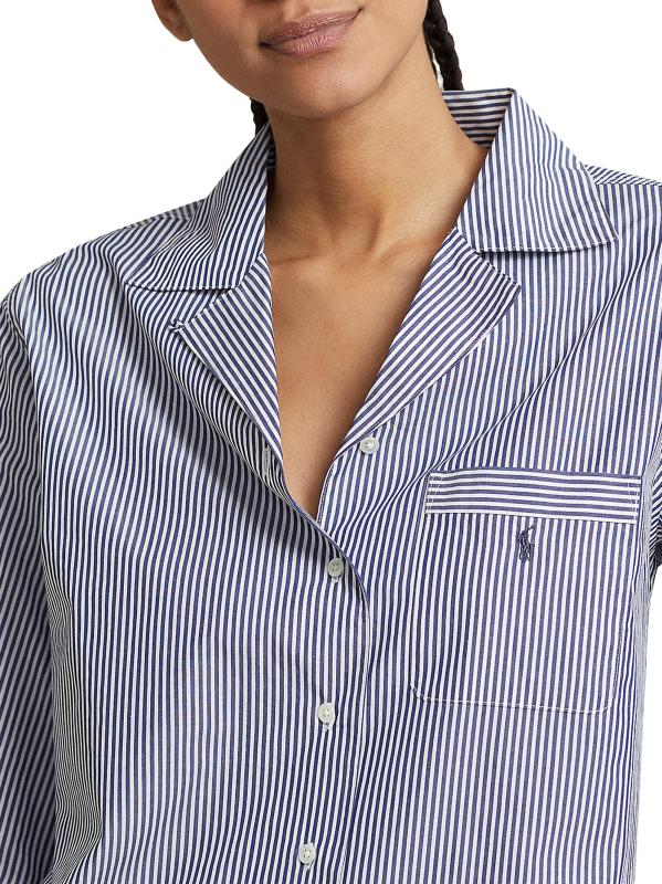 #5: طقم بيجاما طويل مخطط من بيلي - البنغال