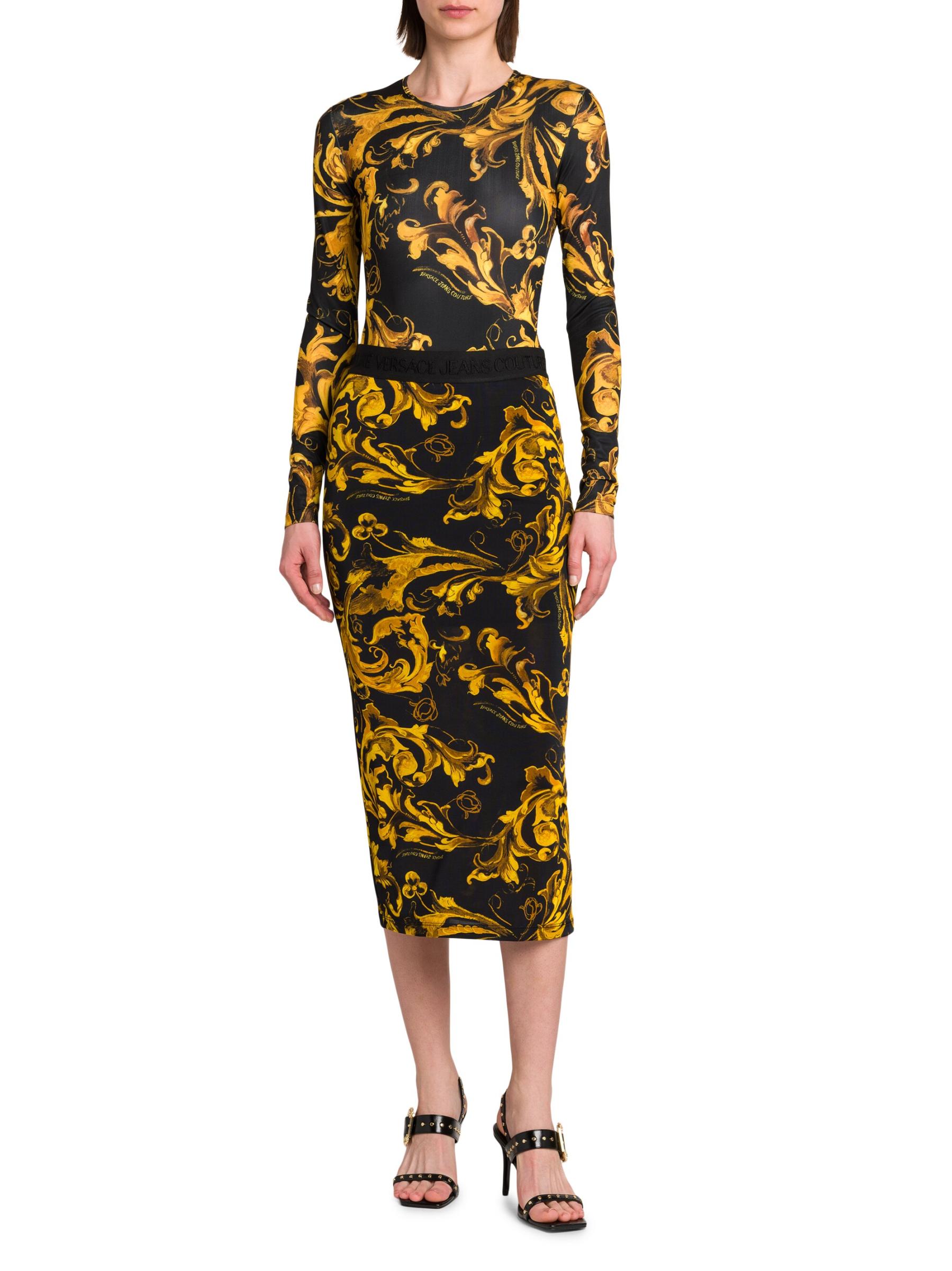 【関税込み】Versace Jeans Couture ボディスーツ Versace Jeans Couture ロゴ ボディスーツ | ブラック | FARFETCH JP