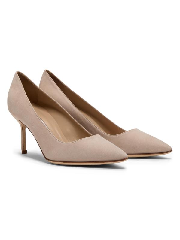 MANOLO BLAHNIK マノロブラニク スウェード セミブローグシューズ MANOLO BLAHNIK マノロブラニク スウェード セミブローグ