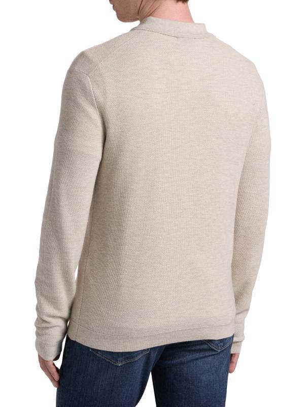 #4: سترة بولو Selwyn من مزيج القطن - قماش