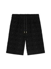 Shop Versace - Cotton Terry Logo Shorts | Saks Fifth Avenue
