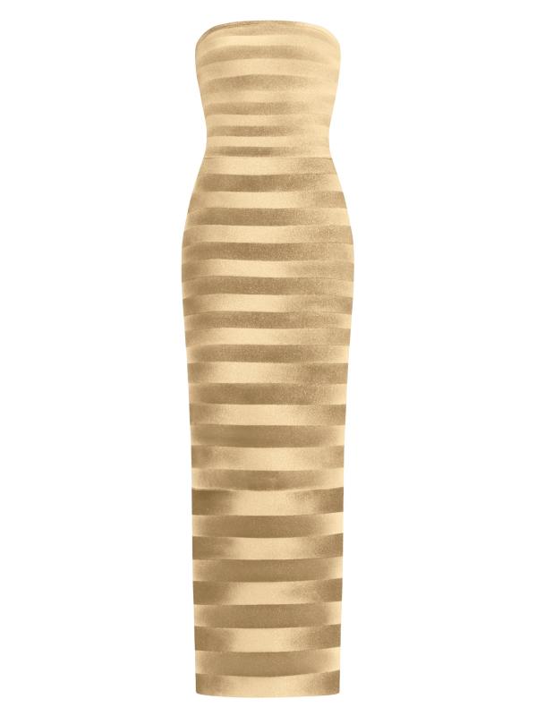 Compra Herve Leger Vestido columna Nia Ombré Bandage Saks