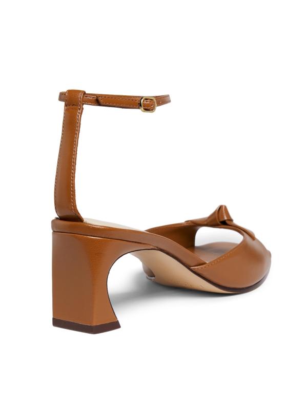 #3: صندل كلاريتا الجلدي 60 ملم - إسبريسو