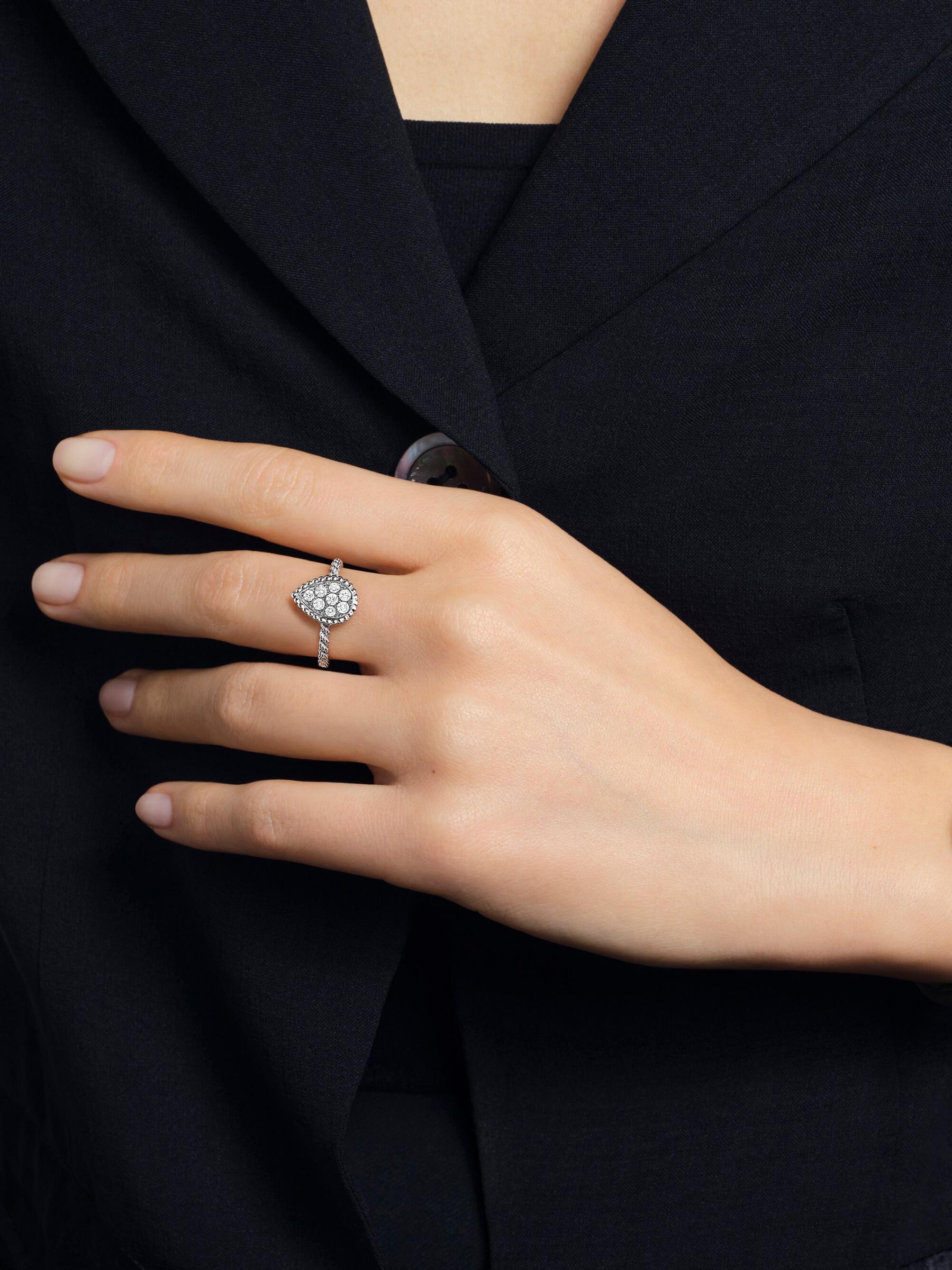 Boucheron サーペントボエーム 18Kホワイトゴールド Boucheron - サーペント・ボエーム18Kホワイトゴールド&0.32TCW