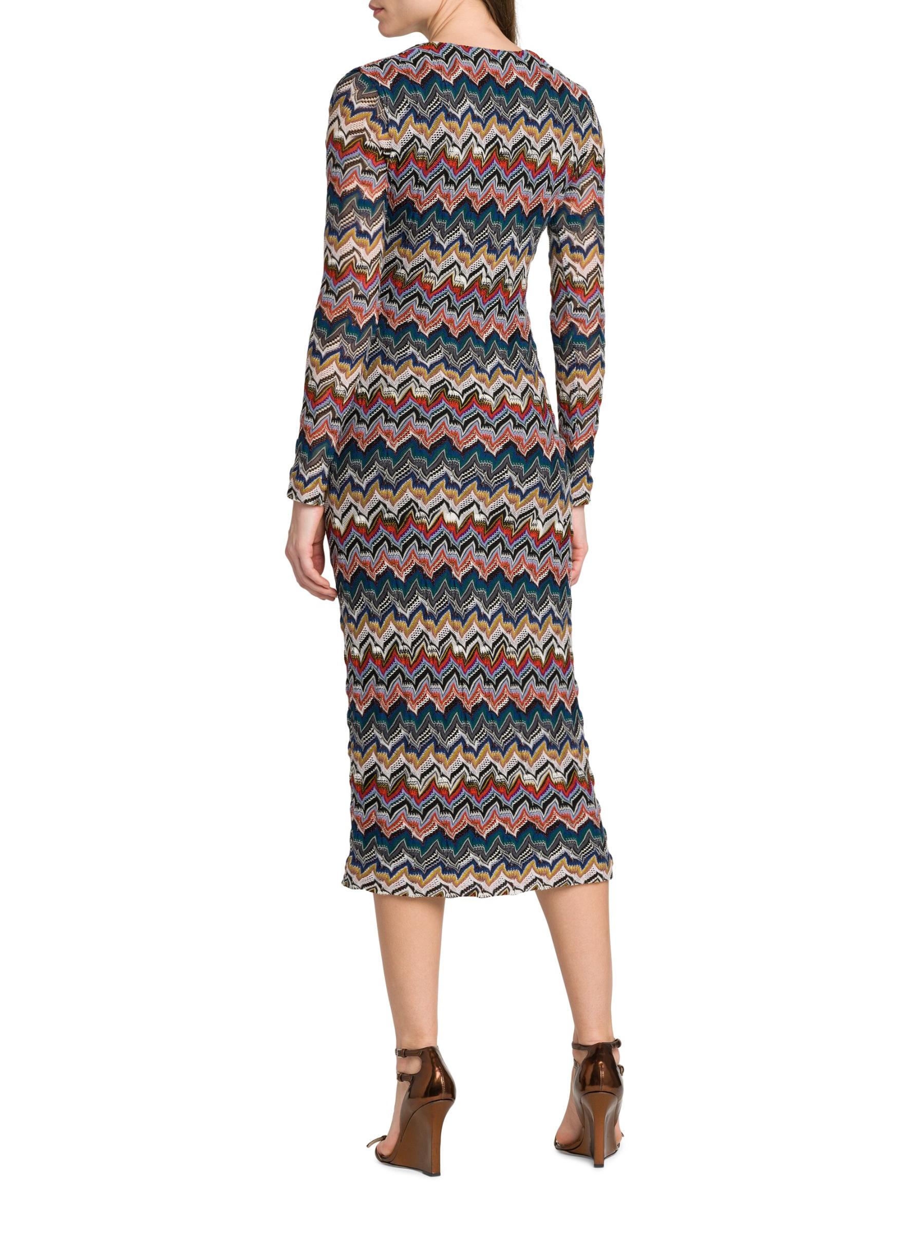 Missoni - ジグザグニット・ミディドレス をオンライン購入