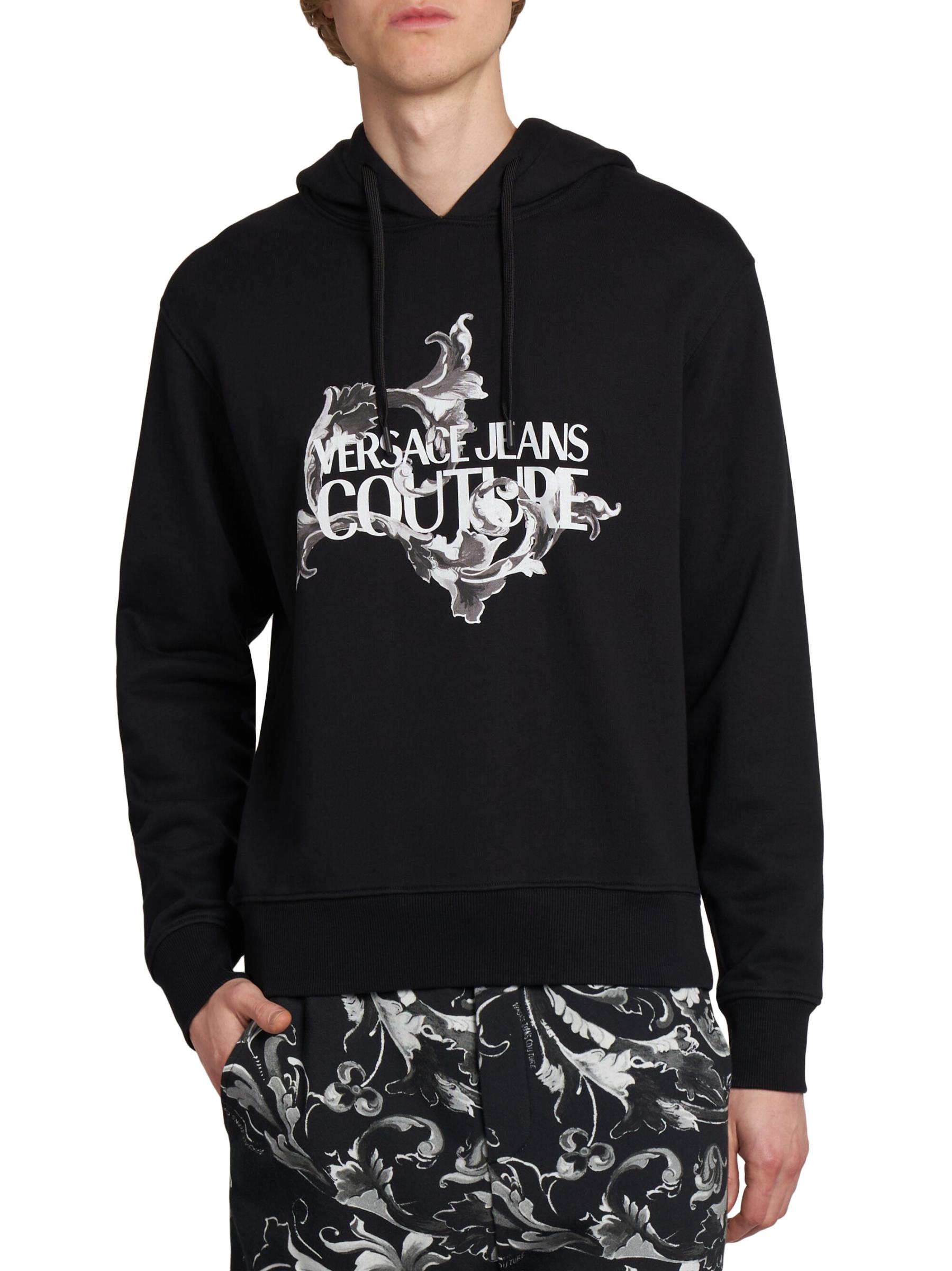 【関税込】新作◆VERSACE JEANS COUTURE◆ロゴ パーカー Mainimage.jpg