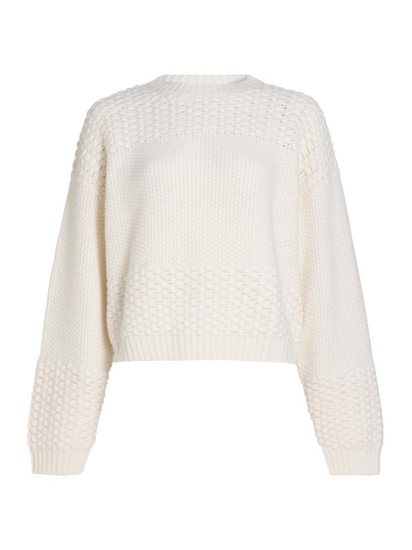 Signe Textured Cashmere Sweater
