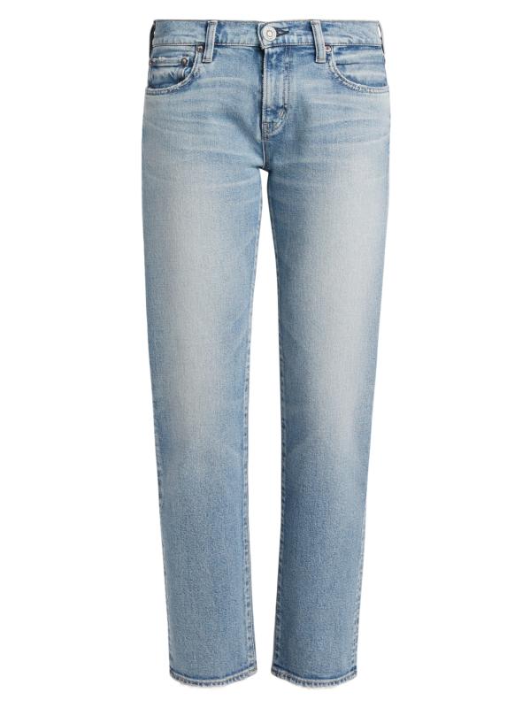 【Stella McCartney】チェーンミッドライズ ストレートジーンズ Stella McCartney】チェーンミッドライズ ストレートジーンズ