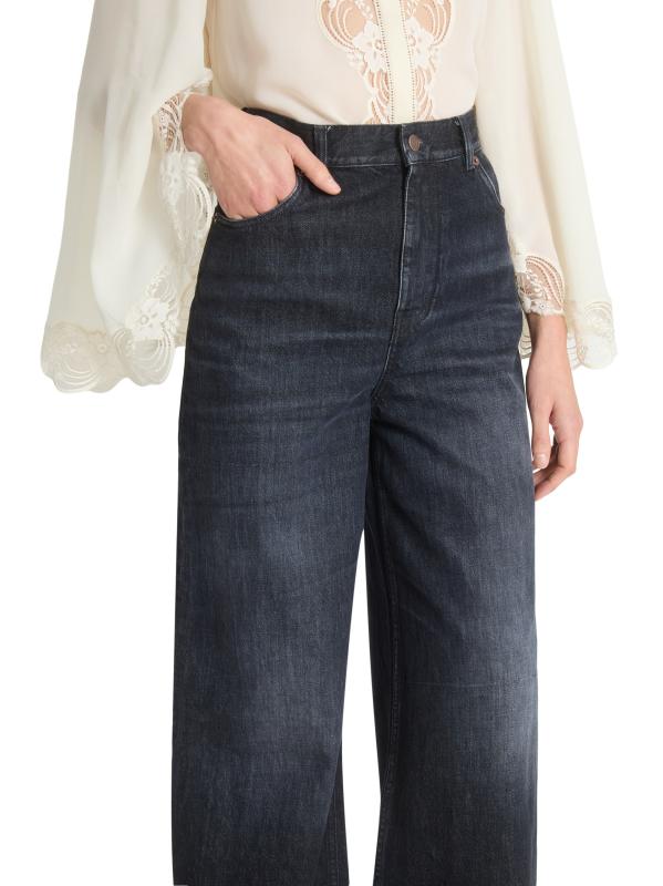 Chloé - ハイライズ ワイドレッグ ジーンズ をオンライン購入