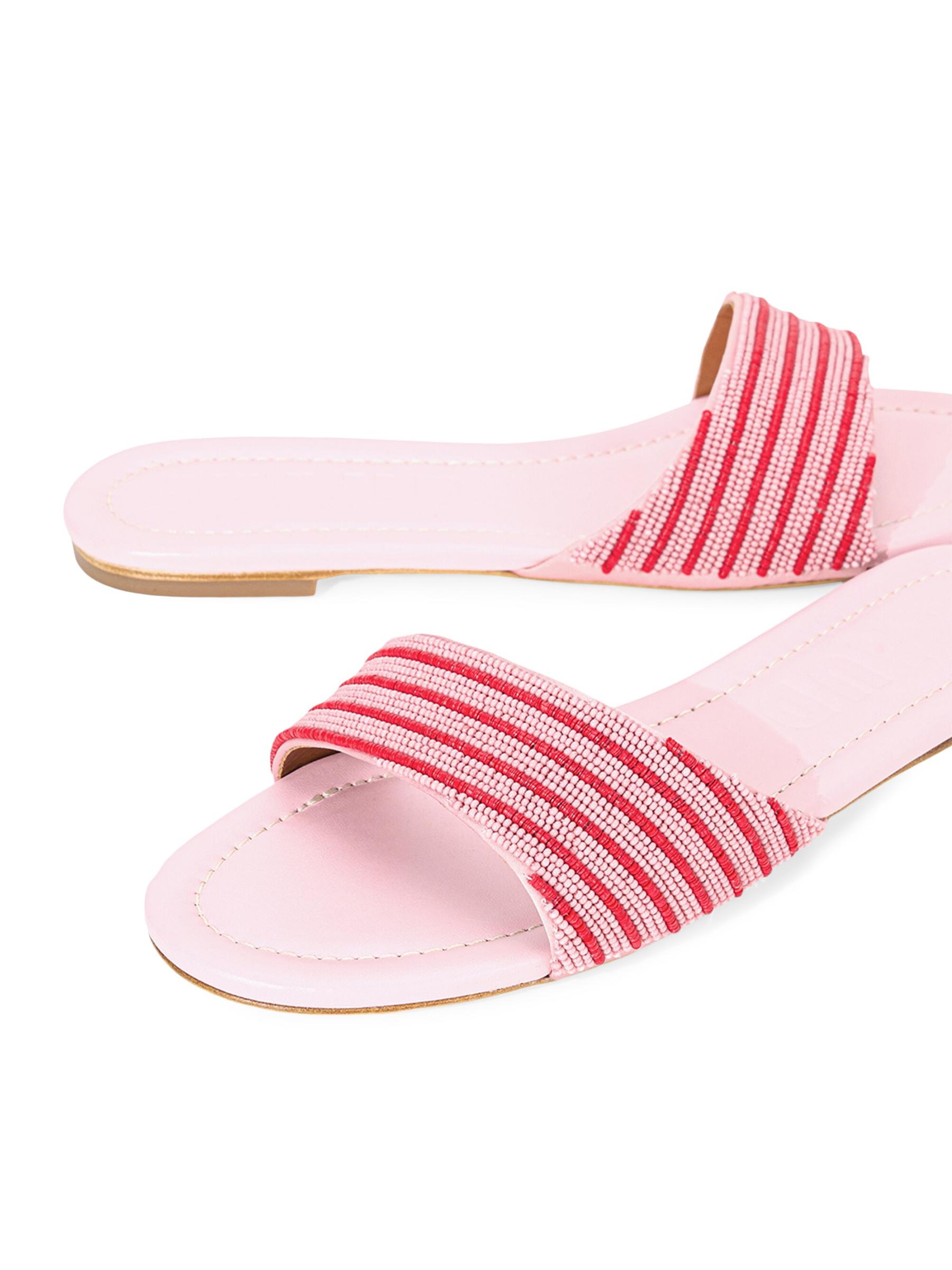 【STAUD】 Gracie ツートーンビーズサンダル STAUD - Gracie ツートーンビーズサンダル をオンライン購入
