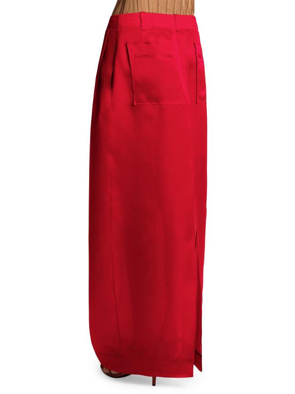 #3: تنورة لوسيان الحريرية الطويلة - توت العليق