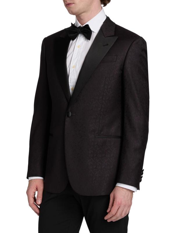 #3: جاكيت عشاء من الصوف الجاكار - الجمال الأسود