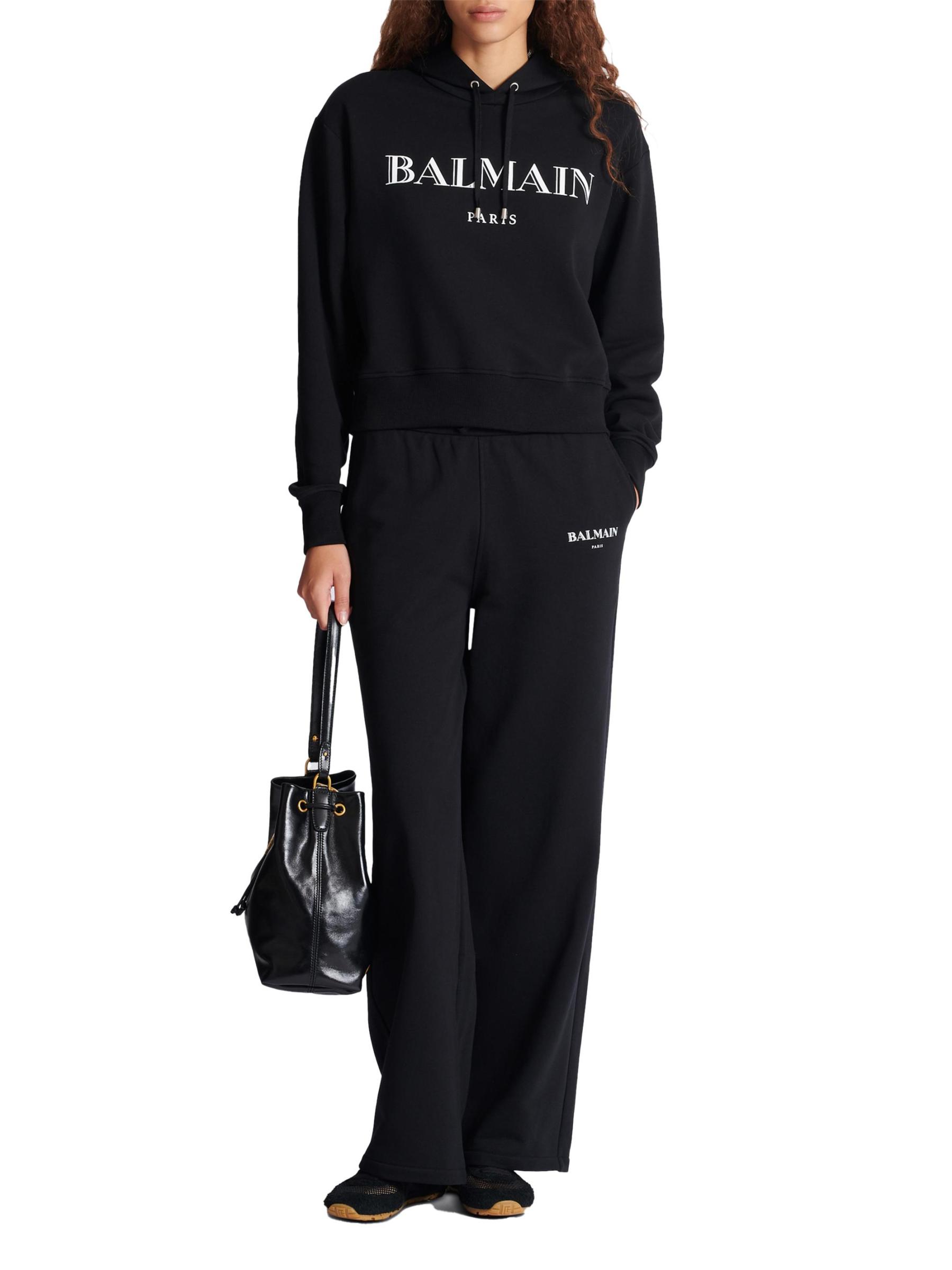 Balmain - ロゴ・グラフィック・パーカー をオンライン購入