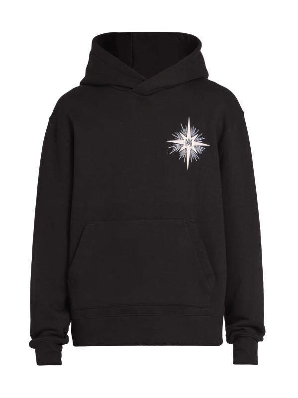 AMIRI ロゴ Starburst プリント コットン パーカー 人気 Shop Amiri - Starburst Cotton Hoodie | Saks Fifth Avenue